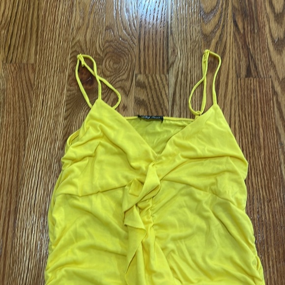 Spring Street Yellow Tank Top - Picture 2 of 6